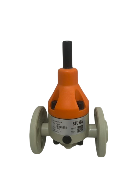 pp relief valve with flange pfa